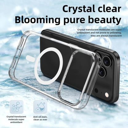 For iPhone 17 Air Kalebol Ice-clear MagSafe Anti-drop Phone Case(Transparent) - iPhone 17 Air Cases by Kalebol | Online Shopping UK | buy2fix