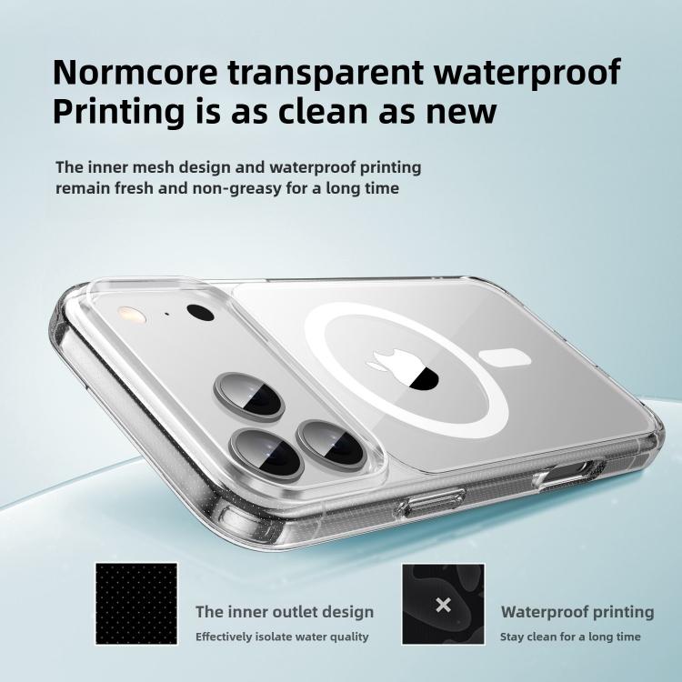 For iPhone 17 Air Kalebol Ice-clear MagSafe Anti-drop Phone Case(Transparent) - iPhone 17 Air Cases by Kalebol | Online Shopping UK | buy2fix