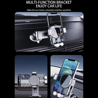 X253 Dashboard Suction Cup Holder Multifunctional 360 Degree Rotating Car Phone Mount - Universal Car Holders by buy2fix | Online Shopping UK | buy2fix