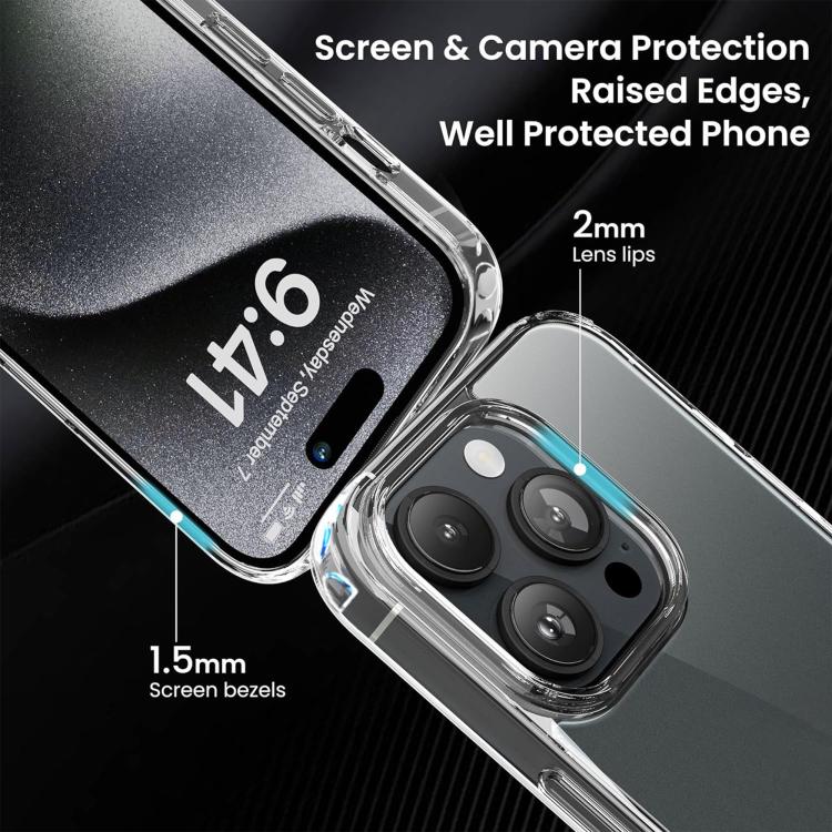 For iPhone 17 Air Kalebol Simple Clear PC Phone Case(Transparent) - iPhone 17 Air Cases by Kalebol | Online Shopping UK | buy2fix