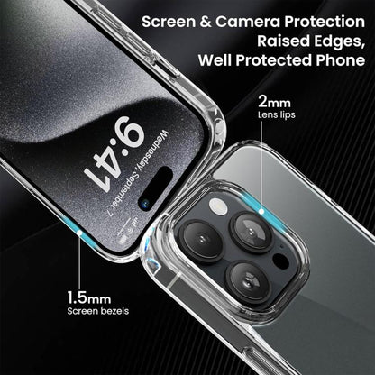 For iPhone 17 Pro Max Kalebol Simple Clear PC Phone Case(Transparent) - iPhone 17 Pro Max Cases by Kalebol | Online Shopping UK | buy2fix