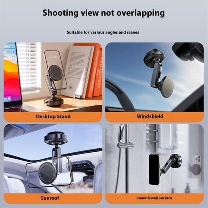 X75 360 Degree Rotation Magnetic Bracke Car Phone Holder Electric Suction Cup Holder - Universal Car Holders by buy2fix | Online Shopping UK | buy2fix