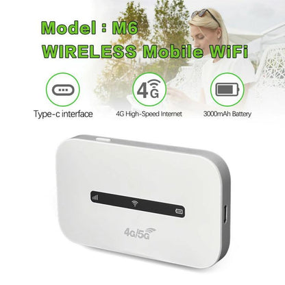 M6-E Eurasian Version Car Outdoor WiFi Hotspot Device Portable 4G LTE Mobile WiFi Router - 4G Mobile Wifi by buy2fix | Online Shopping UK | buy2fix