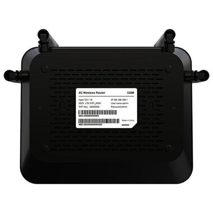 320M-E Eurasian Version Home Office Wireless Network WiFi CPE 3 Port SIM Card 4G LTE Router, Plug:US Plug - Wireless Routers by buy2fix | Online Shopping UK | buy2fix