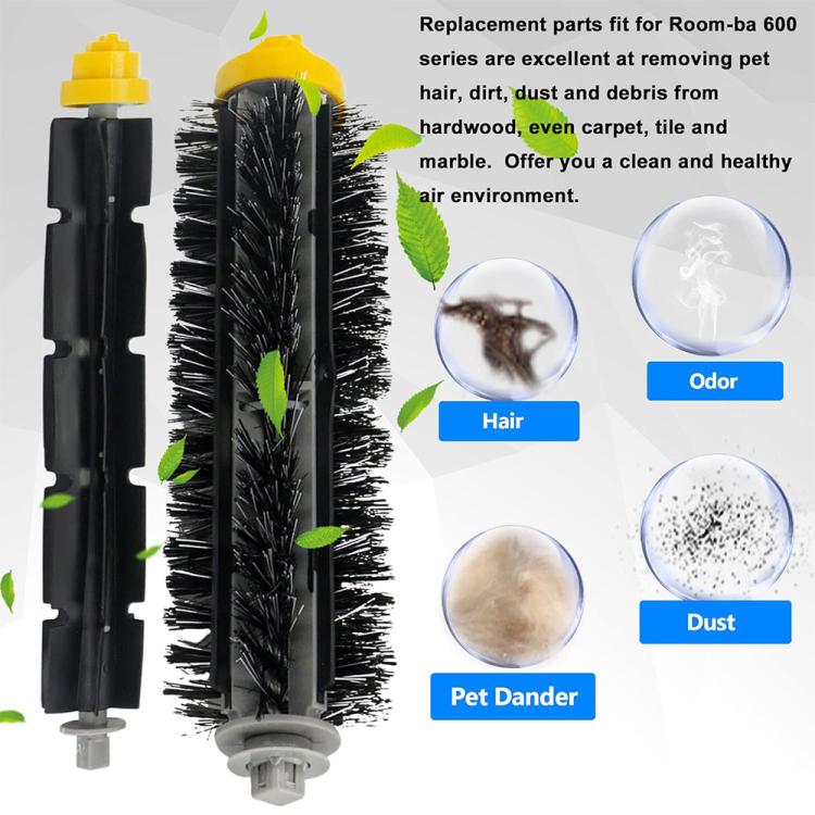 1pcs JUNSUNMAY Sweeper Main Clean Brush for iRobot Roomba 600 Series - For iRobot Accessories by JUNSUNMAY | Online Shopping UK | buy2fix