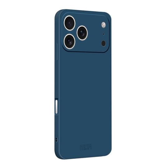 For iPhone 17 Pro Max MOFI Caring Soft Shell Liquid Silicone Skin Feel Phone Case(Blue) - iPhone 17 Pro Max Cases by MOFI | Online Shopping UK | buy2fix