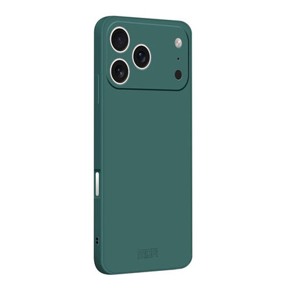 For iPhone 17 Pro Max MOFI Caring Soft Shell Liquid Silicone Skin Feel Phone Case(Dark Green) - iPhone 17 Pro Max Cases by MOFI | Online Shopping UK | buy2fix