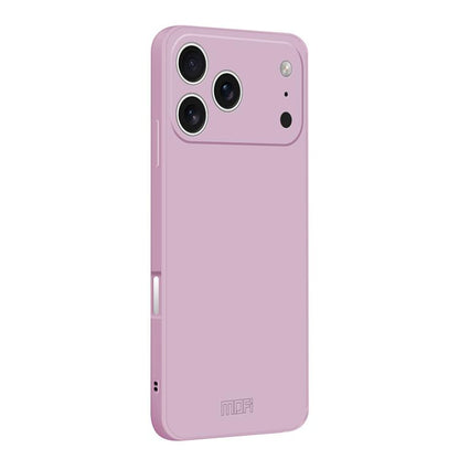 For iPhone 17 Pro MOFI Caring Soft Shell Liquid Silicone Skin Feel Phone Case(Purple) - iPhone 17 Pro Cases by MOFI | Online Shopping UK | buy2fix