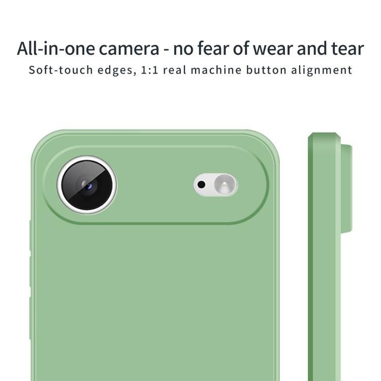 For iPhone 17 Air MOFI Caring Soft Shell Liquid Silicone Skin Feel Phone Case(Red) - iPhone 17 Air Cases by MOFI | Online Shopping UK | buy2fix