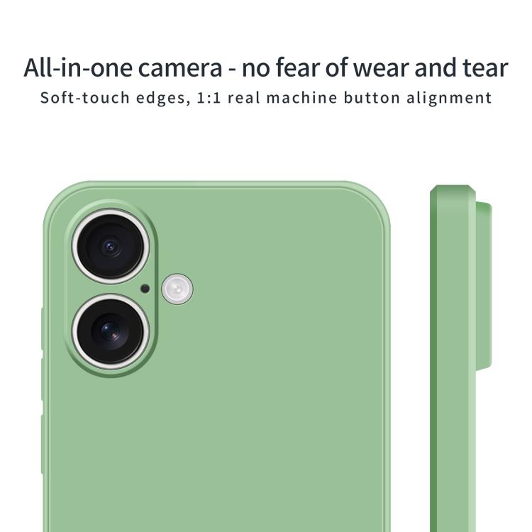 For iPhone 17 MOFI Caring Soft Shell Liquid Silicone Skin Feel Phone Case(Titanium Gray) - iPhone 17 Cases by MOFI | Online Shopping UK | buy2fix
