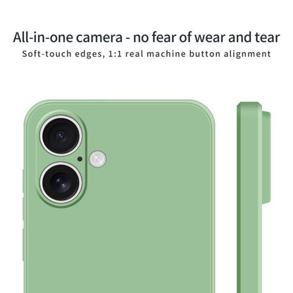 For iPhone 17 MOFI Caring Soft Shell Liquid Silicone Skin Feel Phone Case(Titanium Gray) - iPhone 17 Cases by MOFI | Online Shopping UK | buy2fix