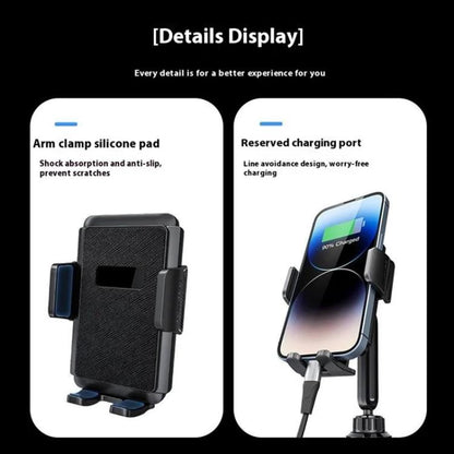 CP242 Universal 4 in 1 Car Phone Holder Cup Holder Tray Stand Car Cup Holder Expansion Tray - Car Drink Holders by buy2fix | Online Shopping UK | buy2fix