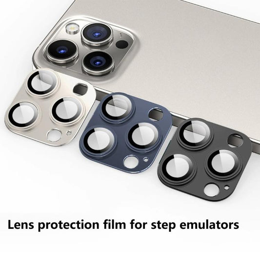 For iPhone Air Kalebol Precise Alignment Stepped Eagle Eye Metal Lens Film(Black) - iPhone Air Tempered Glass by Kalebol | Online Shopping UK | buy2fix