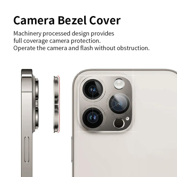 For iPhone Air Kalebol Precise Alignment Stepped Eagle Eye Metal Lens Film(Black) - iPhone Air Tempered Glass by Kalebol | Online Shopping UK | buy2fix