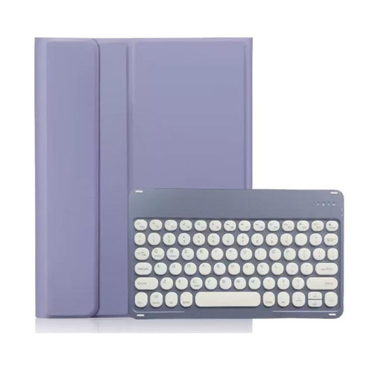 For ipad  Air 4/5 10.9 Magnetic Bluetooth Keyboard Case for Tablet(Lavender Purple) - For iPad Air by buy2fix | Online Shopping UK | buy2fix
