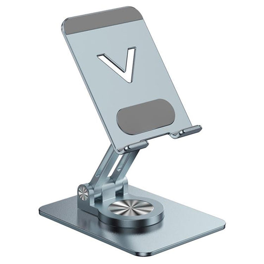 L11 Portable Foldable Rotating Aluminum Alloy Desktop Phone Tablet Holder(Grey) - Desktop Holder by buy2fix | Online Shopping UK | buy2fix