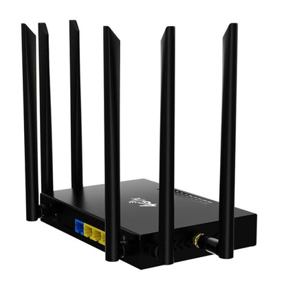ED128 6 Antennas SIM Card Eurasia Version 4G LTE 300Mbps Wireless WiFi Home Office Router, Plug:EU Plug - Wireless Routers by buy2fix | Online Shopping UK | buy2fix