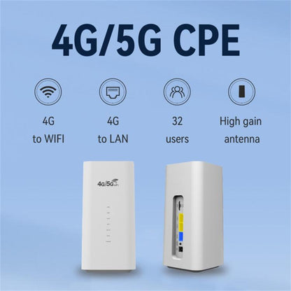 CPF101-E8 Home Office SIM Card Mobile WiFi Hotspot 3 LAN Ports Eurasian Version 4G LTE Router, Plug:EU Plug - Wireless Routers by buy2fix | Online Shopping UK | buy2fix