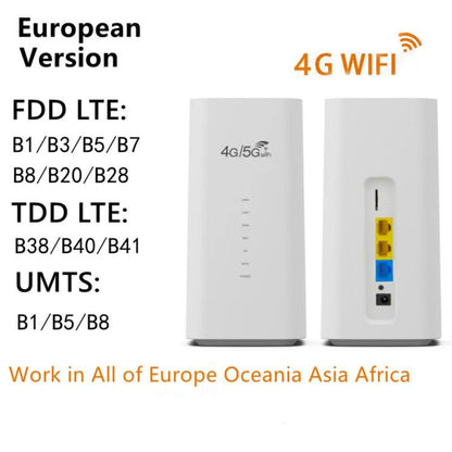 CPF101-E8 Home Office SIM Card Mobile WiFi Hotspot 3 LAN Ports Eurasian Version 4G LTE Router, Plug:US Plug - Wireless Routers by buy2fix | Online Shopping UK | buy2fix
