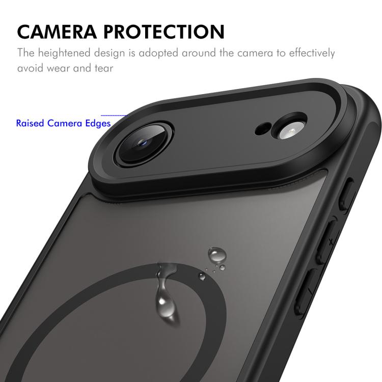 For iPhone Air ENKAY Hat-Prince MagSafe Matte Translucent Shockproof Phone Case with Large Arc Edge Film(Green) - iPhone Air Cases by ENKAY | Online Shopping UK | buy2fix