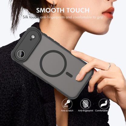 For iPhone Air ENKAY Hat-Prince MagSafe Matte Translucent Shockproof Phone Case with Large Arc Edge Film(Green) - iPhone Air Cases by ENKAY | Online Shopping UK | buy2fix