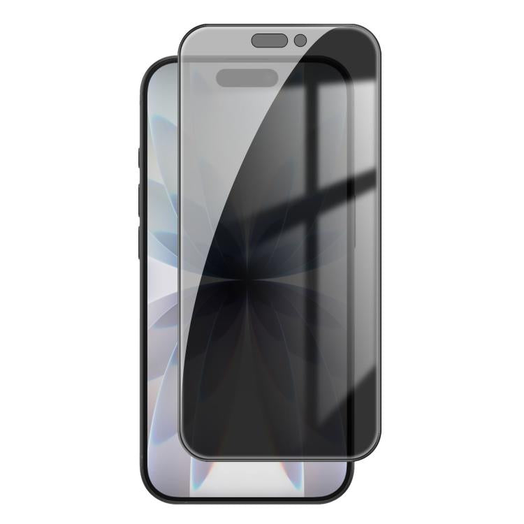 For iPhone 17 Kalebol High-Aluminum Screen-Printed Full-Coverage Black-Border Privacy Tempered Glass Film - iPhone 17 Tempered Glass by Kalebol | Online Shopping UK | buy2fix