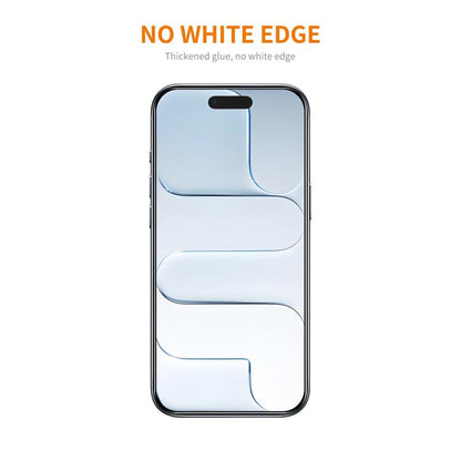 For iPhone Air 10pcs ENKAY Thickened Glue No White Edge 9H Big Arc Edge High Aluminum-silicon Tempered Glass Film - iPhone Air Tempered Glass by ENKAY | Online Shopping UK | buy2fix