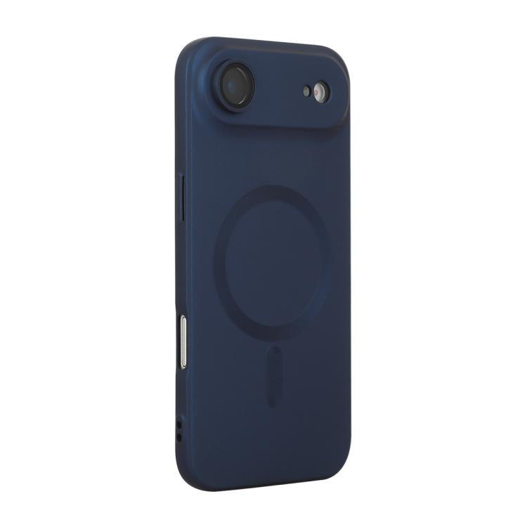 For iPhone Air ENKAY MagSafe Matte TPU Phone Case with Lens Film(Dark Blue) - iPhone Air Cases by ENKAY | Online Shopping UK | buy2fix