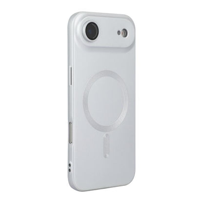 For iPhone Air ENKAY MagSafe Matte TPU Phone Case with Lens Film(Silver) - iPhone Air Cases by ENKAY | Online Shopping UK | buy2fix