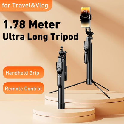 K31 Smartphone Remote Control Live Streaming Photography Stand Aluminum Alloy Selfie Stick Tripod - Selfie Sticks by buy2fix | Online Shopping UK | buy2fix