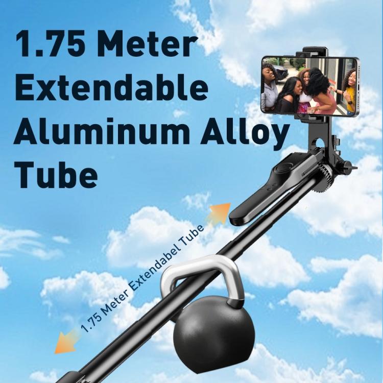 K31 Smartphone Remote Control Live Streaming Photography Stand Aluminum Alloy Selfie Stick Tripod - Selfie Sticks by buy2fix | Online Shopping UK | buy2fix