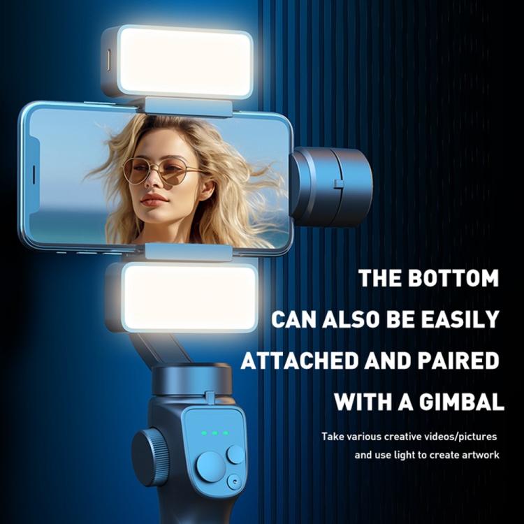 A8 Phone Photography Video Streaming Portable LED Light Mini Magnetic Pocket Fill Light(White) - Selfie Light by buy2fix | Online Shopping UK | buy2fix