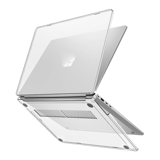 For Microsoft Surface Laptop 7 13.8 (2036) ENKAY Hat-Prince Crystal Protective Case Cover Clear Hard Shell(Transparent)