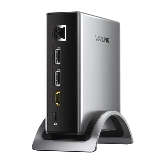 WAVLINK UMD27PRO Support 8K 30Hz 4K 144Hz 140W HUB Docking Station, Plug:US Plug