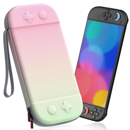 For Nintendo Switch 2 Portable Game Console Storage Case Nylon Protective Carrying Bag(Gradient)