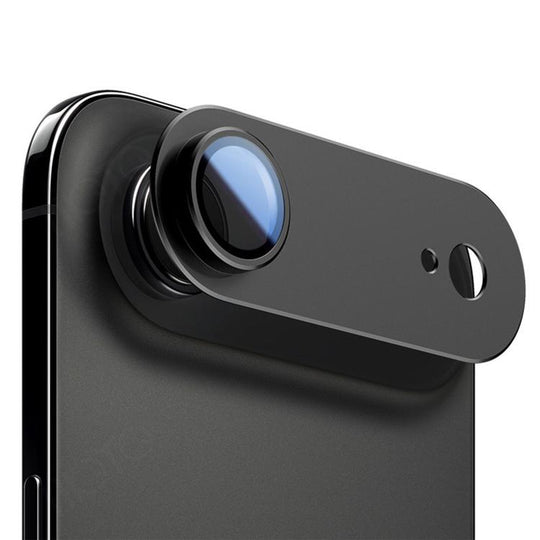 For iPhone Air Kalebol Armor Full-Coverage Metal Lens Ring Protector Film(Black)