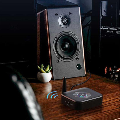 GR01 Bluetooth Receiver with Antenna, TF Card Slot, 3.5mm AUX Bluetooth Adapter for Car Speaker, Amplifier, Hands-Free Audio - Audio Receiver Transmitter by buy2fix | Online Shopping UK | buy2fix