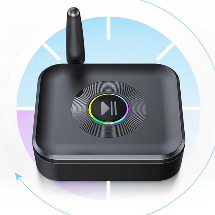 GR01 Bluetooth Receiver with Antenna, TF Card Slot, 3.5mm AUX Bluetooth Adapter for Car Speaker, Amplifier, Hands-Free Audio - Audio Receiver Transmitter by buy2fix | Online Shopping UK | buy2fix