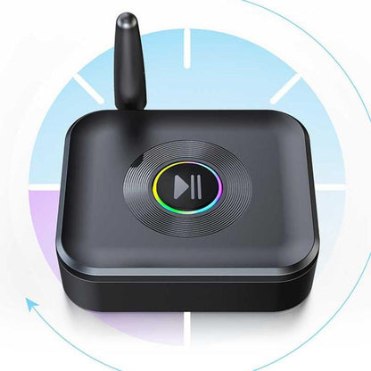 GR01 Bluetooth Receiver with Antenna, TF Card Slot, 3.5mm AUX Bluetooth Adapter for Car Speaker, Amplifier, Hands-Free Audio - Audio Receiver Transmitter by buy2fix | Online Shopping UK | buy2fix