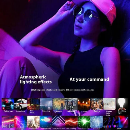 VLOGLITE K25RGB For Camera Photography Pocket Video Light 25W High Power RGB Fill Light -  by VLOGLITE | Online Shopping UK | buy2fix