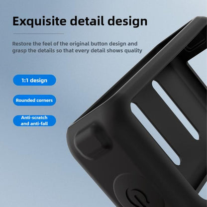 For DJI Osmo Nano Sports Camera Body Silicone Protective Cover(Black) - Case & Bags by buy2fix | Online Shopping UK | buy2fix