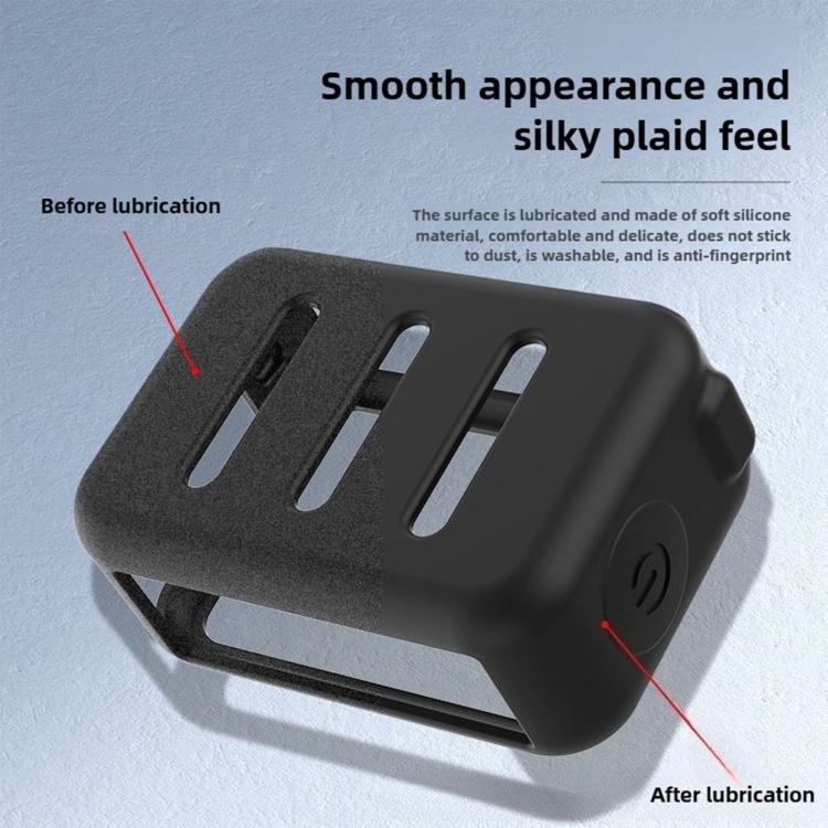 For DJI Osmo Nano Sports Camera Body Silicone Protective Cover(Black) - Case & Bags by buy2fix | Online Shopping UK | buy2fix