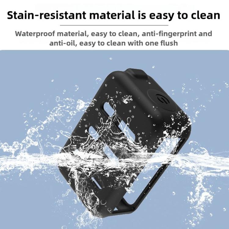 For DJI Osmo Nano Sports Camera Body Silicone Protective Cover(Black) - Case & Bags by buy2fix | Online Shopping UK | buy2fix