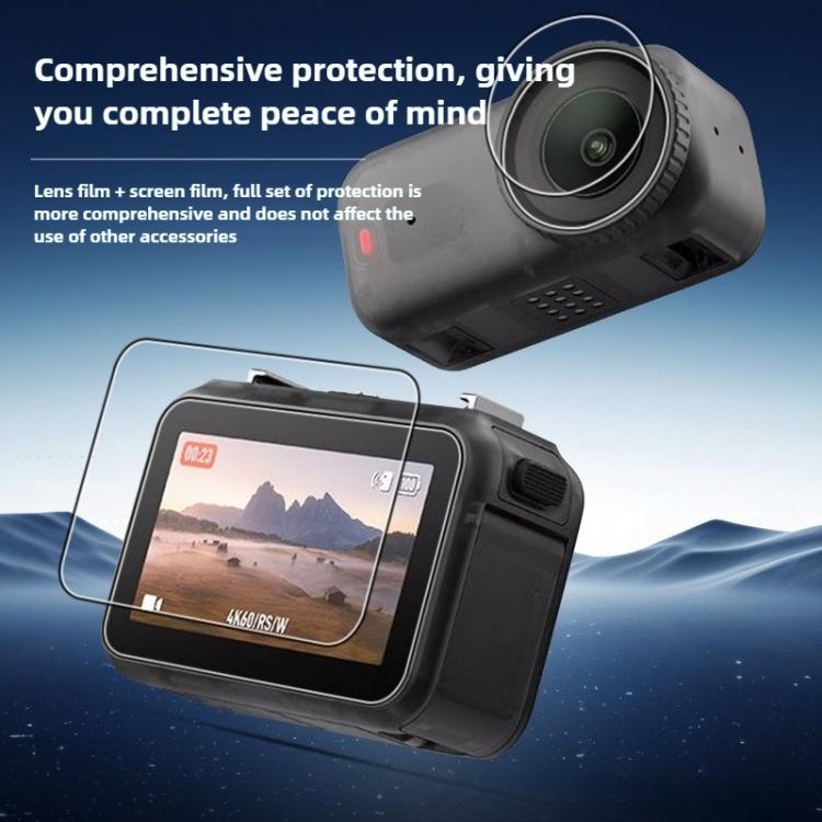 For DJI Osmo Nano HD Tempered Screen Protector with Lens Film - Protective Film & Stickers by buy2fix | Online Shopping UK | buy2fix