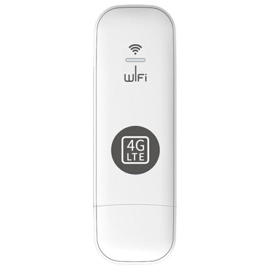 U6-E8 Eurasian Version SIM Card USB WiFi Dongle Travel Portable WiFi Hotspot 4G LTE UFI Modem(White)