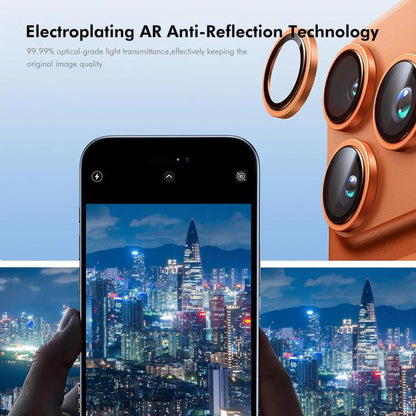 For iPhone Air ENKAY AR Anti-reflection Camera Lens Glass Full Film(Colorful) - iPhone Air Tempered Glass by ENKAY | Online Shopping UK | buy2fix