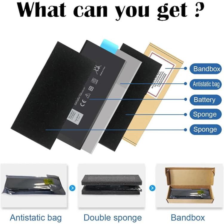 X8VWF-97Wh Laptop Battery for Dell Latitude 14 Rugged 5404 5414 E5404 Extreme 7404 - Dell Spare Parts by buy2fix | Online Shopping UK | buy2fix