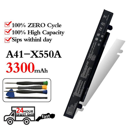 A41-X550A Battery for Asus R510C X550C X550L X550J R510L X550CA - Dell Spare Parts by buy2fix | Online Shopping UK | buy2fix