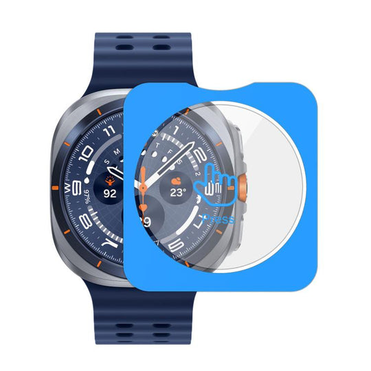 For Samsung Galaxy Watch Ultra 2025 Full-Screen Anti-Fingerprint HD Positioning Easy Installation Watch Tempered Glass Film