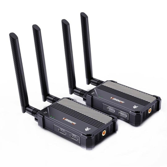 VRRIIS WL095 P Long Range Dual Band Low Latency 4K Ultra HD Wireless Transmitter Receiver Kit, Plug:AU Plug